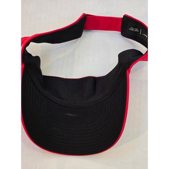 Nike Dri-Fit Prime Visor Hat Cap Adjustable Strapback Black Deion Sanders - Picture 3 of 3